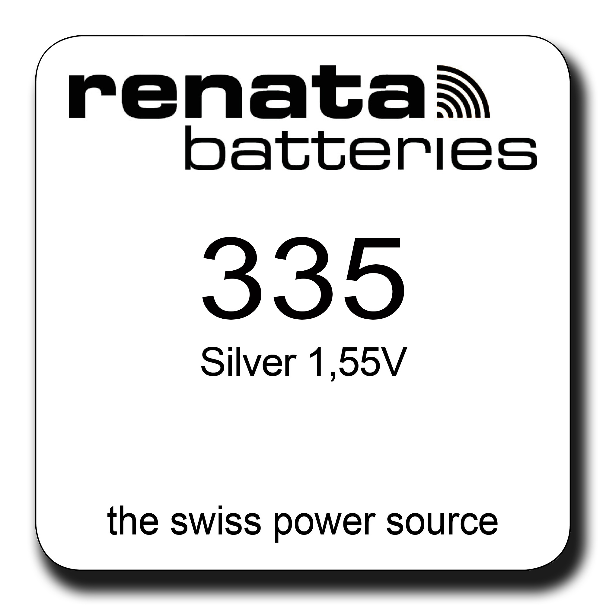 Renata 335 button cell