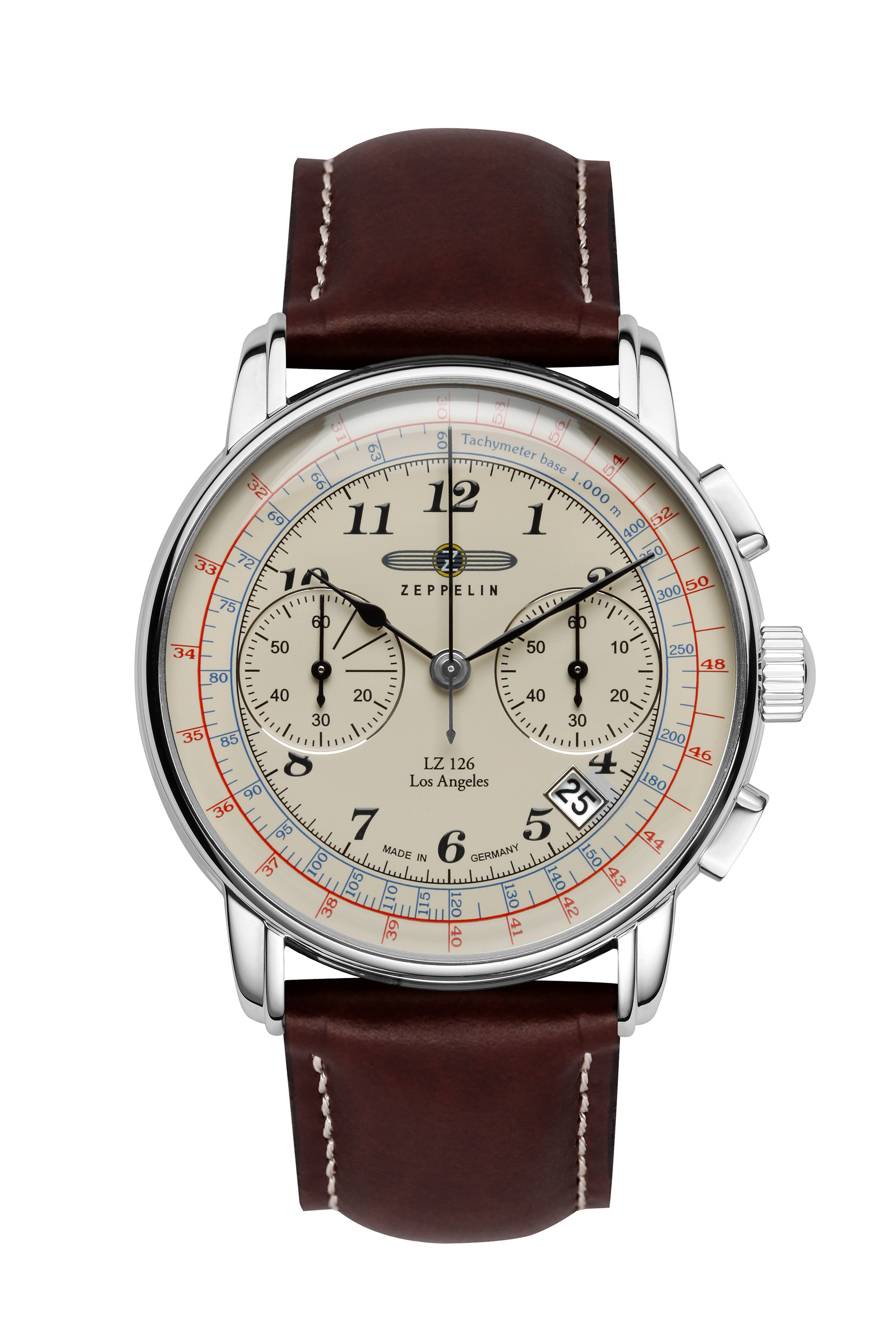 ZEPPELIN chronograph  Ø 42mm, tachymeter indicator