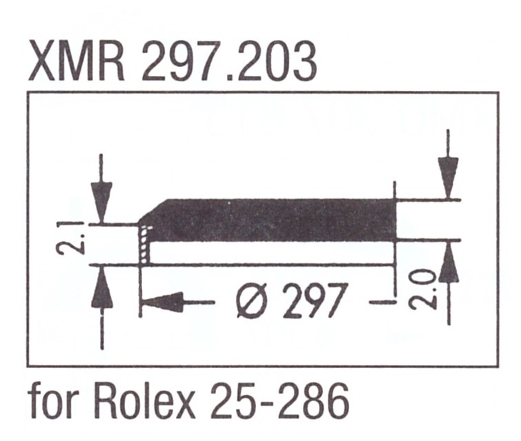 Glass XMR 297.203 Mineral