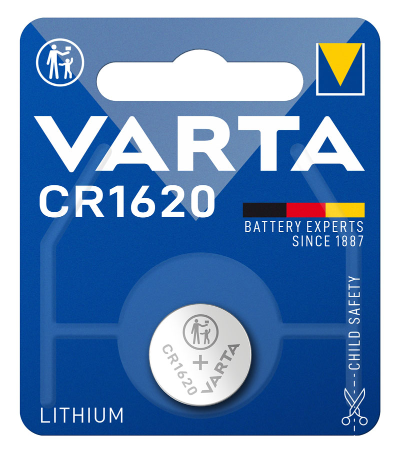 Varta 1620 lithium button cell