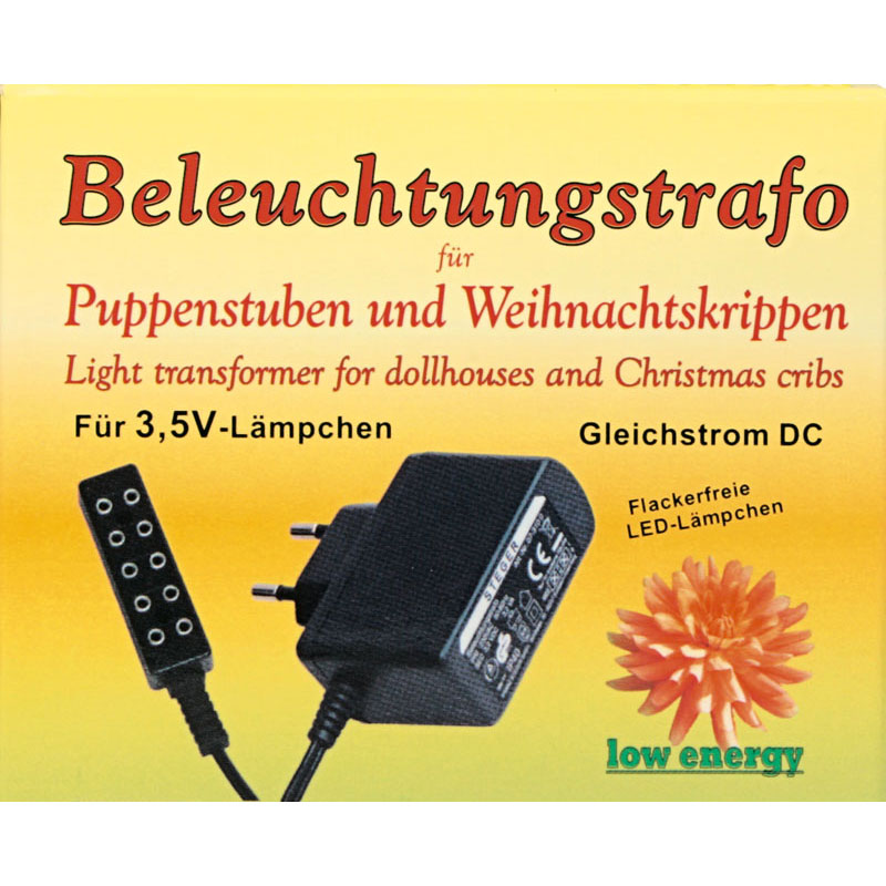 Beleuchtungstrafo für Weihnachtskrippen