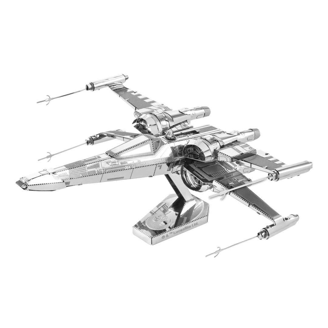 METAL EARTH Kit de construction 3D STAR WARS EP 7 PD X-Wing Fighter