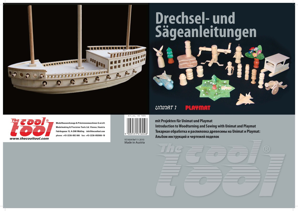 Book Turning and Sawing Instructions for Model Making Tool Essentials Box