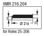 Glass XMR 216.204 Mineral