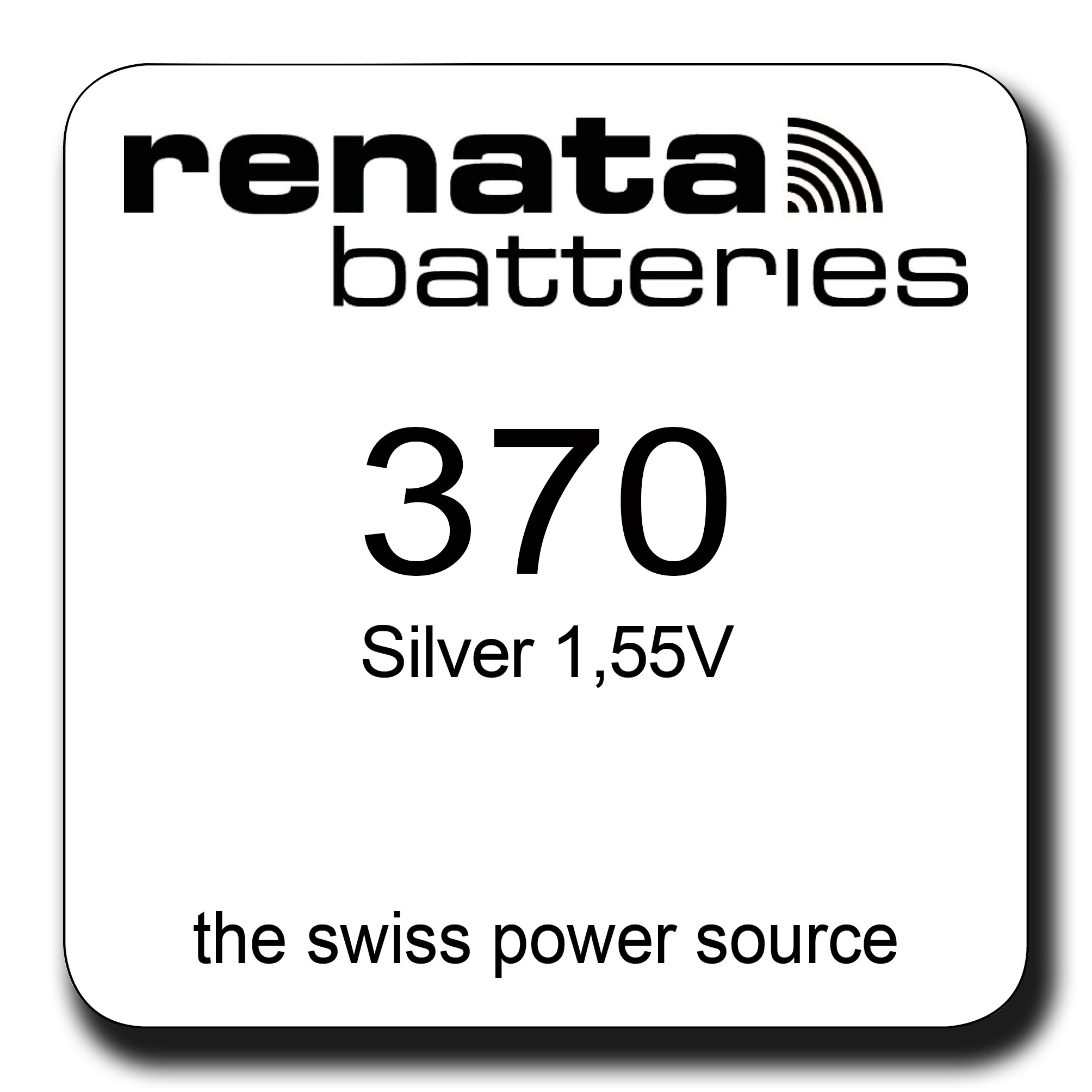 Renata 370 button cell