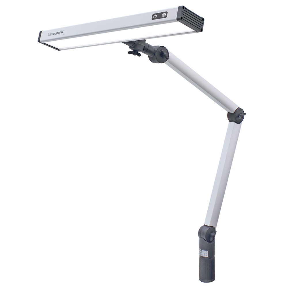 LED-Arbeitsplatzleuchte UNILED II TUNABLE WHITE Gelenkarm, 20W, 3000~6500K, Leuchtenbreite 380 mm - DIMMBAR