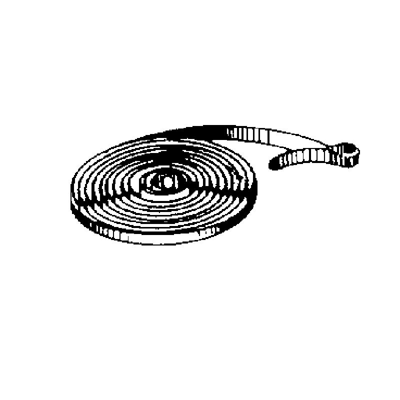 Mainspring with tab L:1500mm W:7mm T:0.25mm