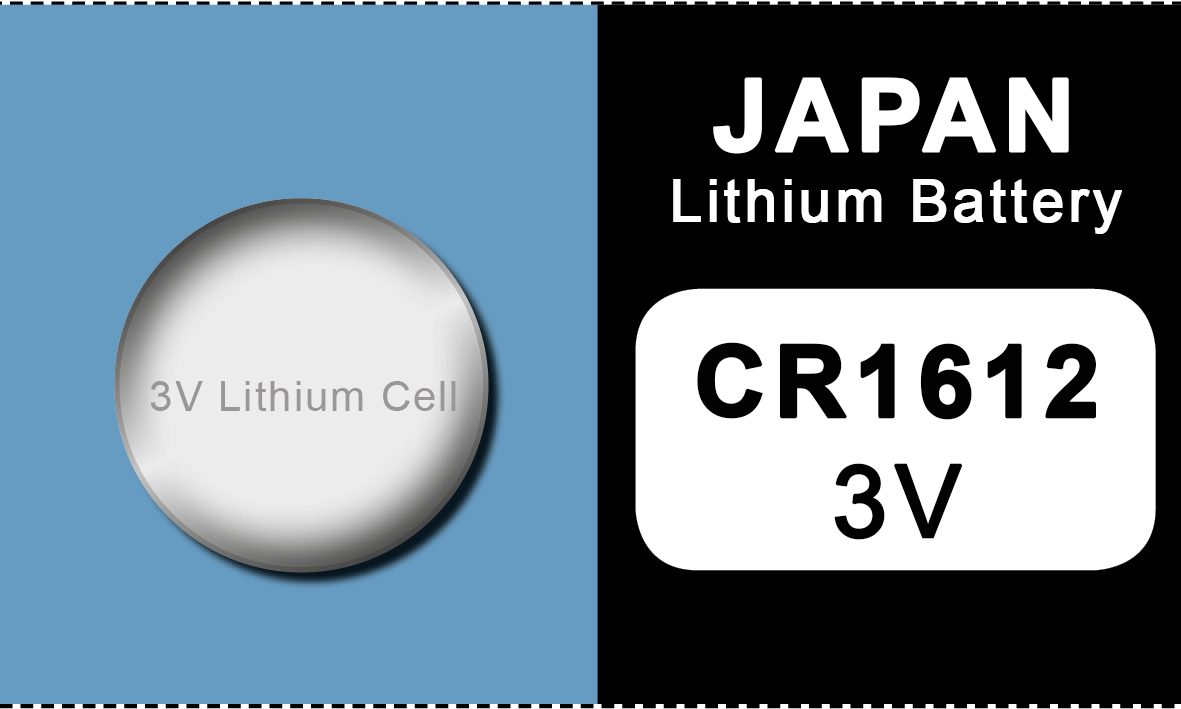 Japan 1612 lithium button cell