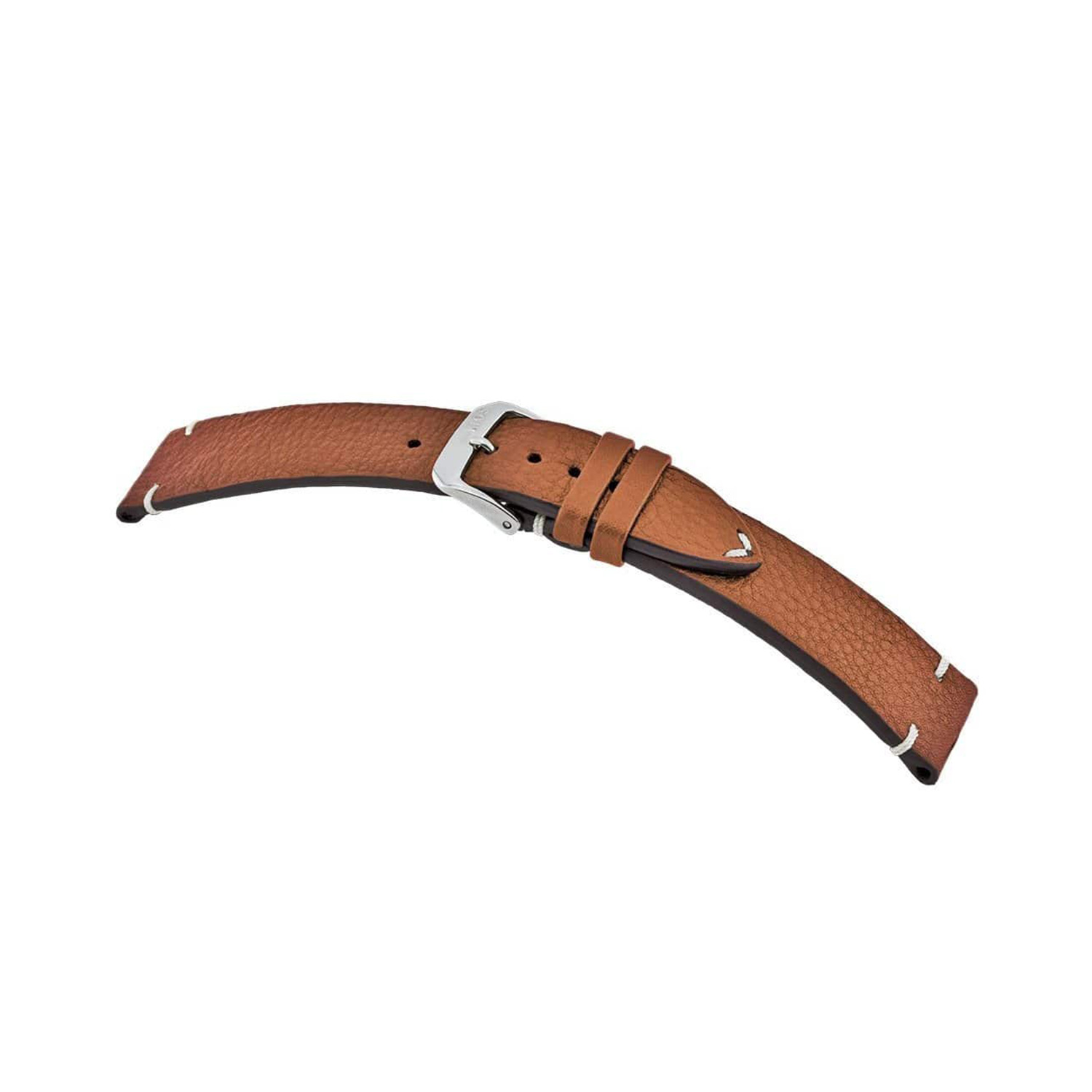 Manufakturwerk leather strap Altona cognac 18/16