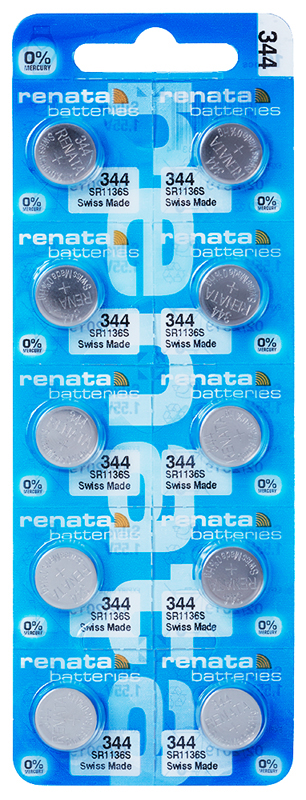 Renata 344 Knopfzelle Multipack