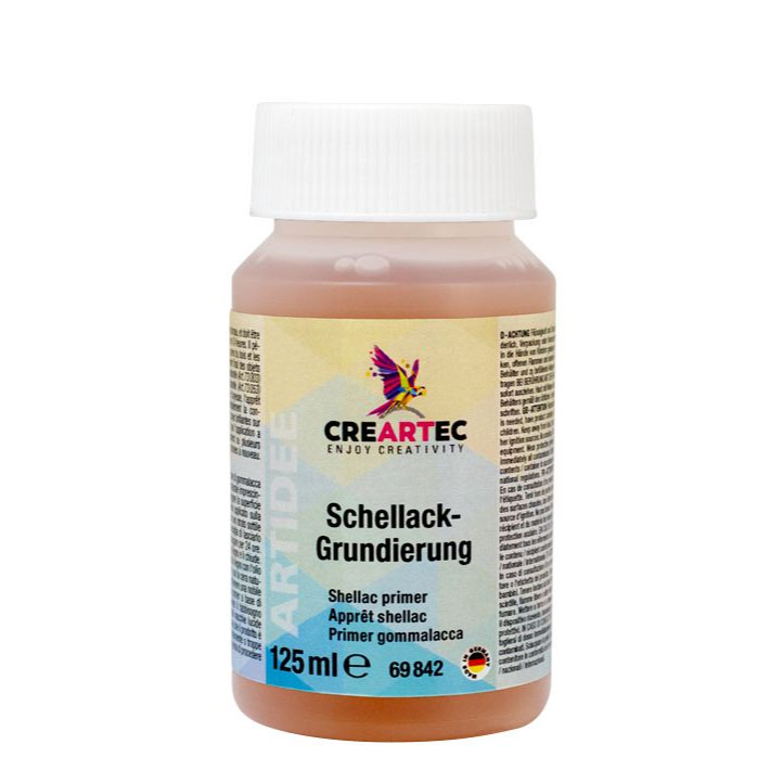 Schellack-Grundierung 125ml  - Oberflächenschutz von Hölzern