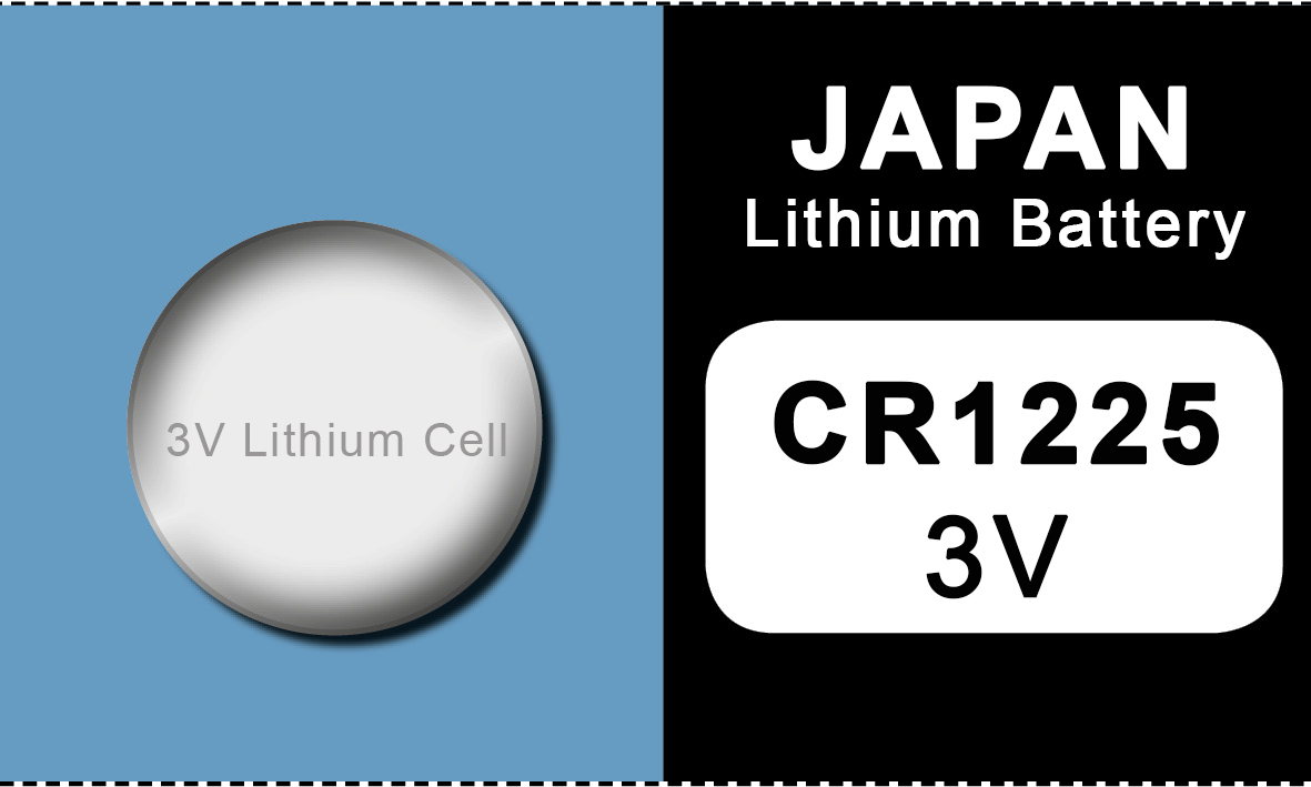 Japan 1225 lithium button cell