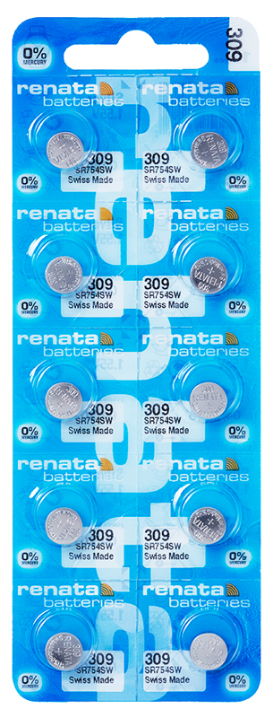 Renata 309 Knopfzelle Multipack