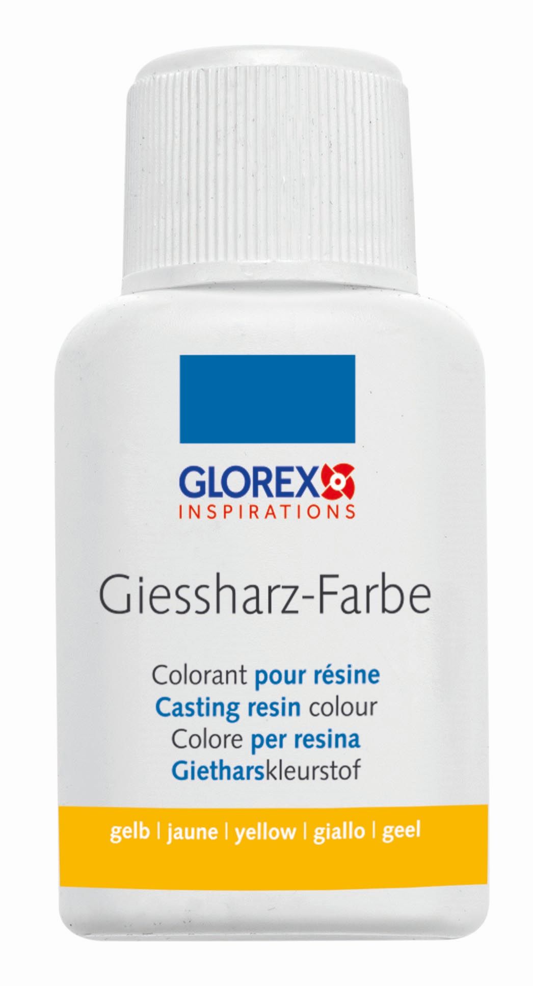 Gießharz-Farbe gelb, 20ml