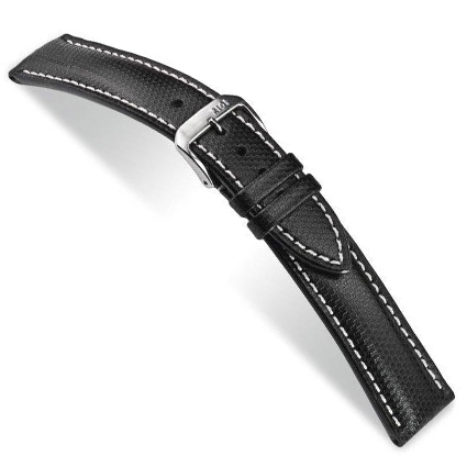 High tech strap Katu water resistant, 22mm black