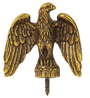 Trim part eagle brass