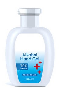 Desinfektionsgel für die Hände, 150ml