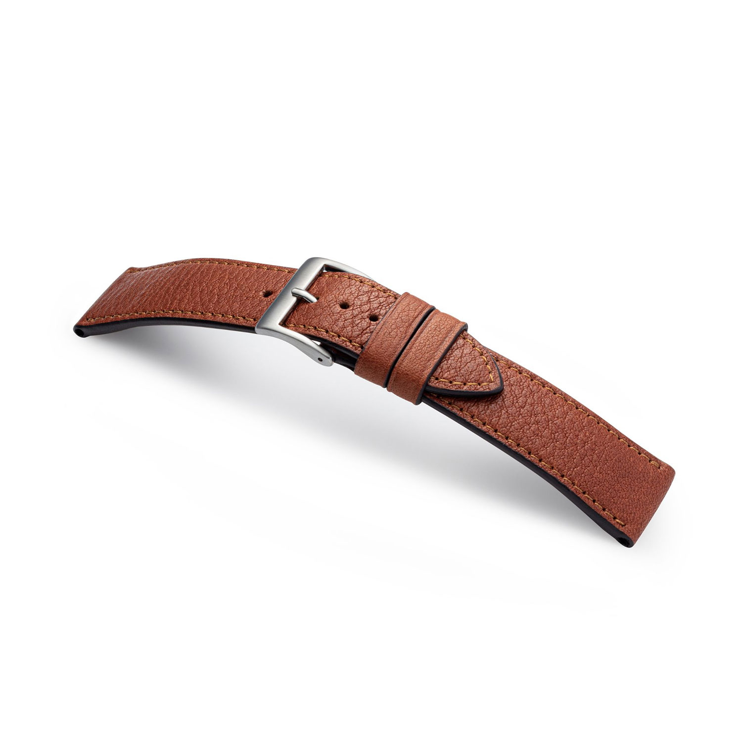 Manufakturwerk leather strap Eimsbüttel cognac 22/20