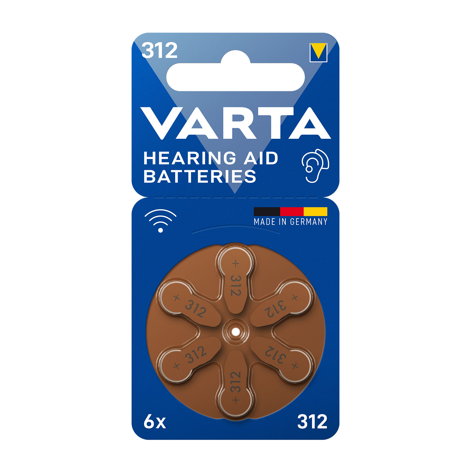 Varta 312 Hörgerätebatterie