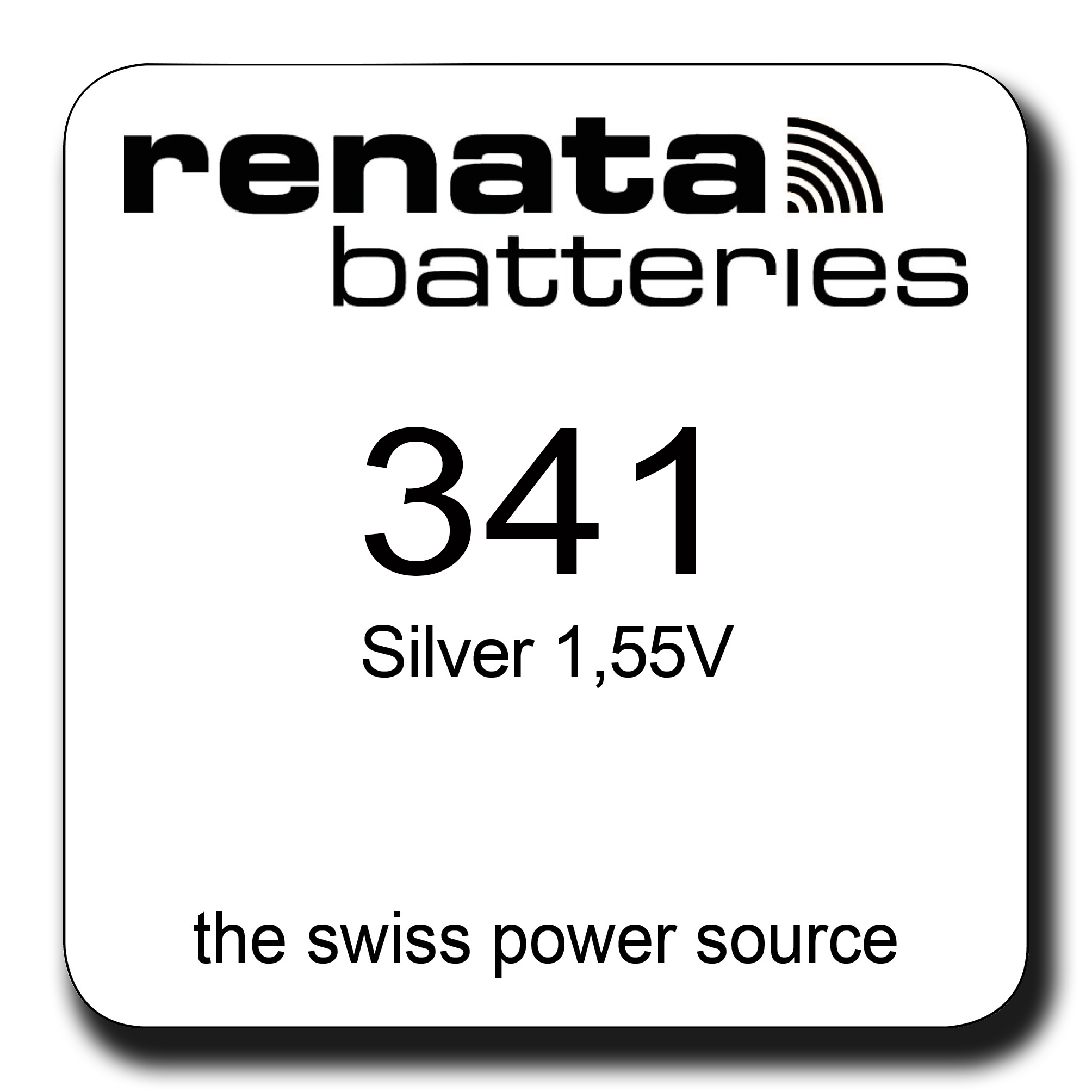 Renata 341 button cell