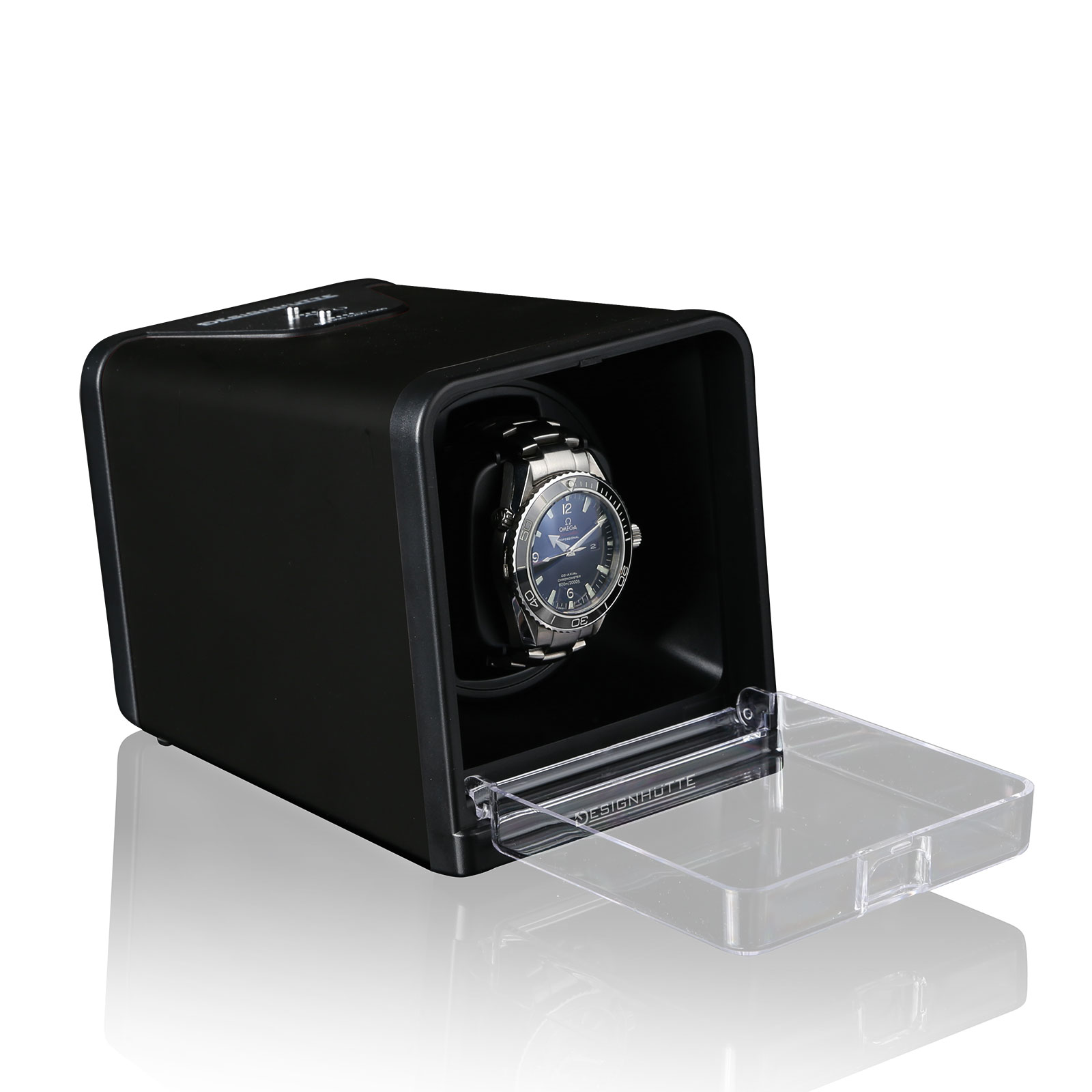 Watchwinder Urban black, 12x13x17cm