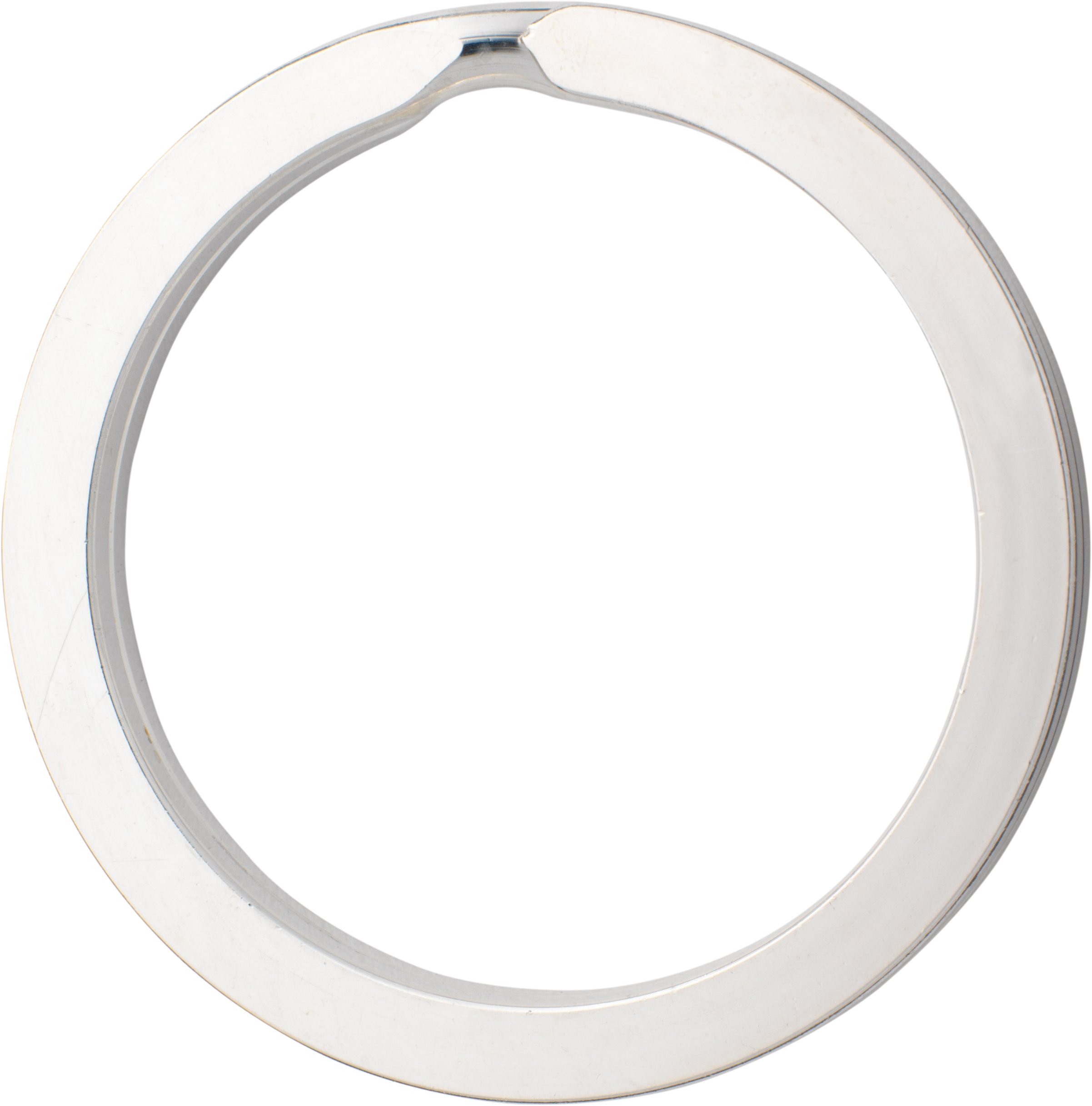 key ring silver 925/-, round Ø 35.00mm, split ring