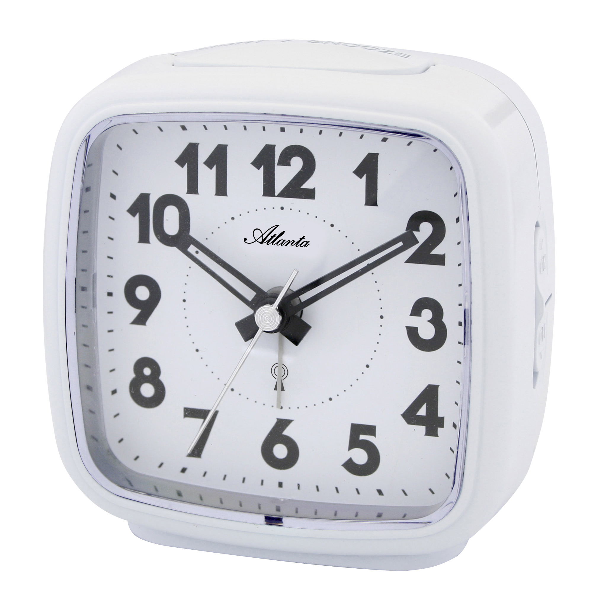 Atlanta 1837/0 radio controlled alarm clock white