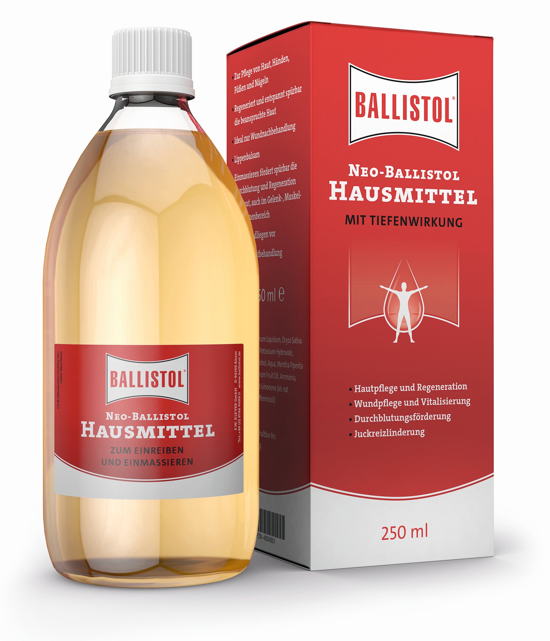 BALLISTOL Hausmittel, 250ml - Der Geheimtipp unter den Hausmitteln