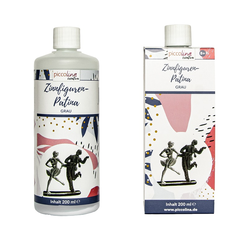 Zinnfiguren-Patina grau 20ml