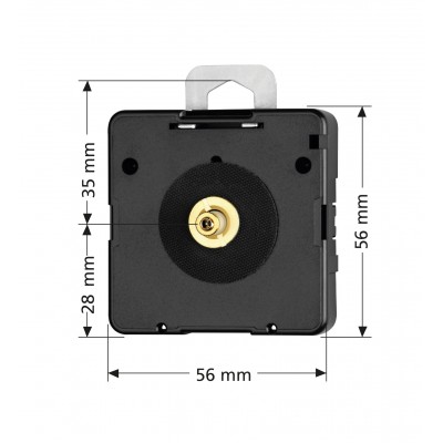 Quarz-Uhrwerk Hermle 2100, ZWL 11,00mm