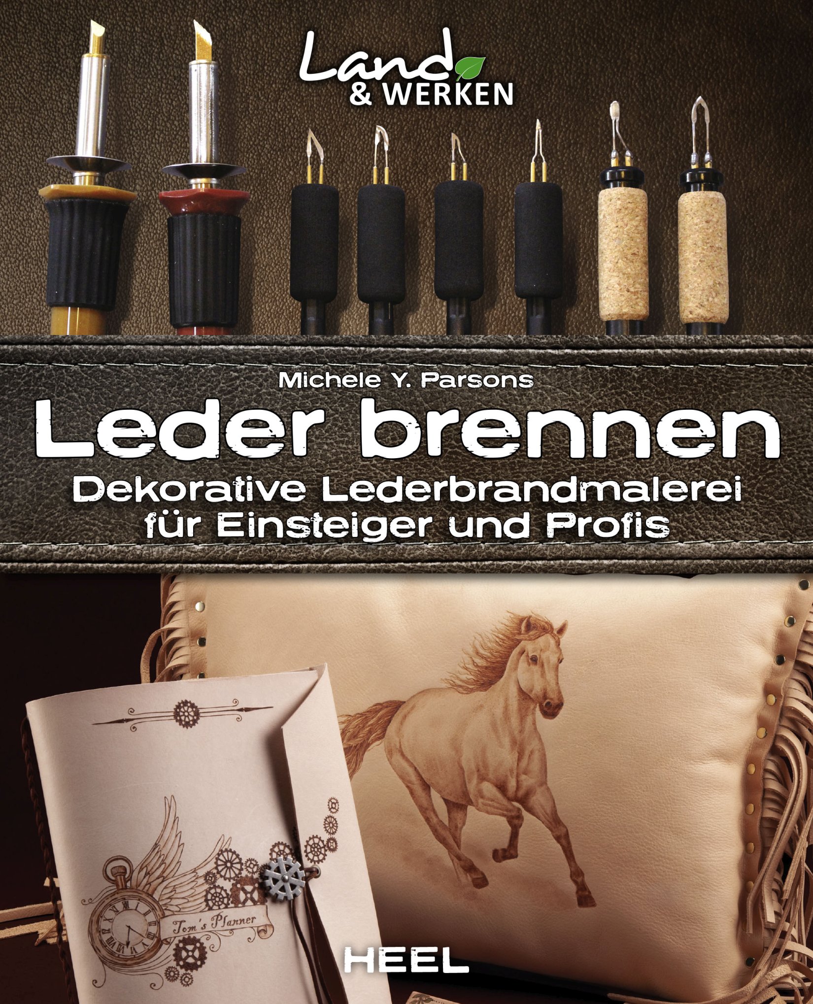 Buch Leder brennen