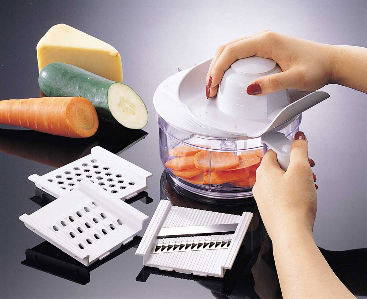 Rotochef 8-in-1 - cutting, grating, planing and much more