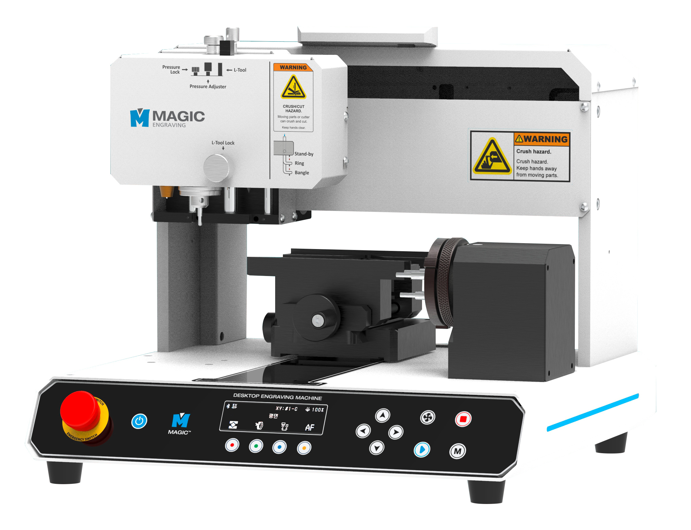 CNC Graviermaschine Magic E7 für Fräsen, Ring- und Flachgravuren