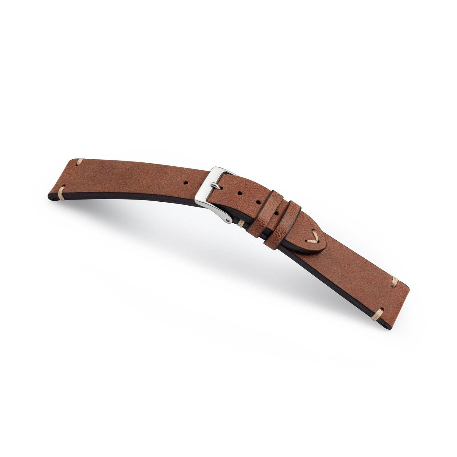 Manufakturwerk leather strap Uhlenhorst brown 18/16