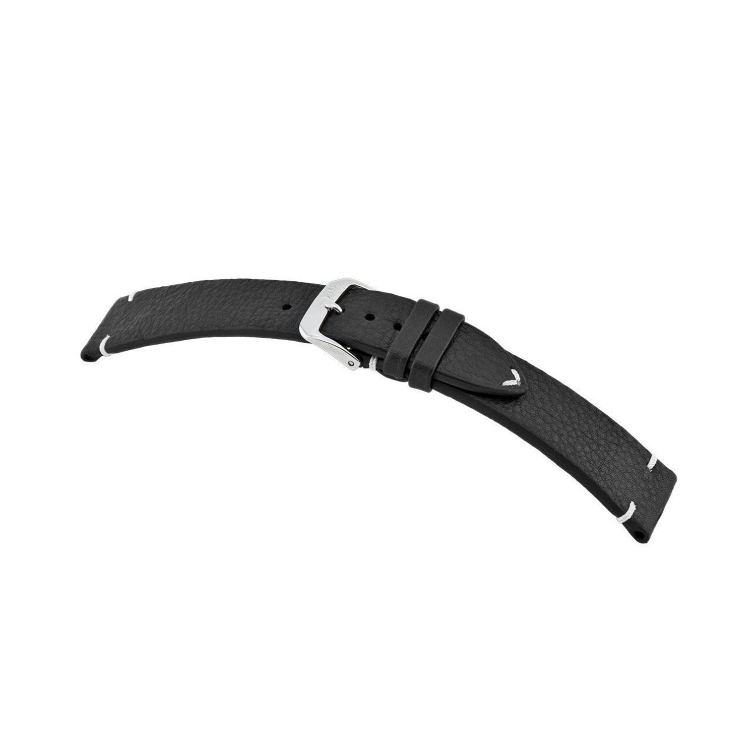 Manufakturwerk leather strap Altona black 18/16