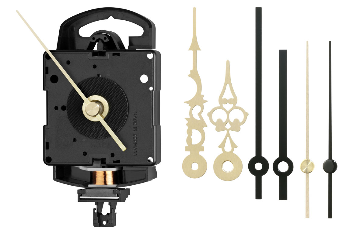 Quarz-Pendel-Uhrwerk-Set Junghans SK 817 inklusive Zeiger-Set, ZWL 11mm