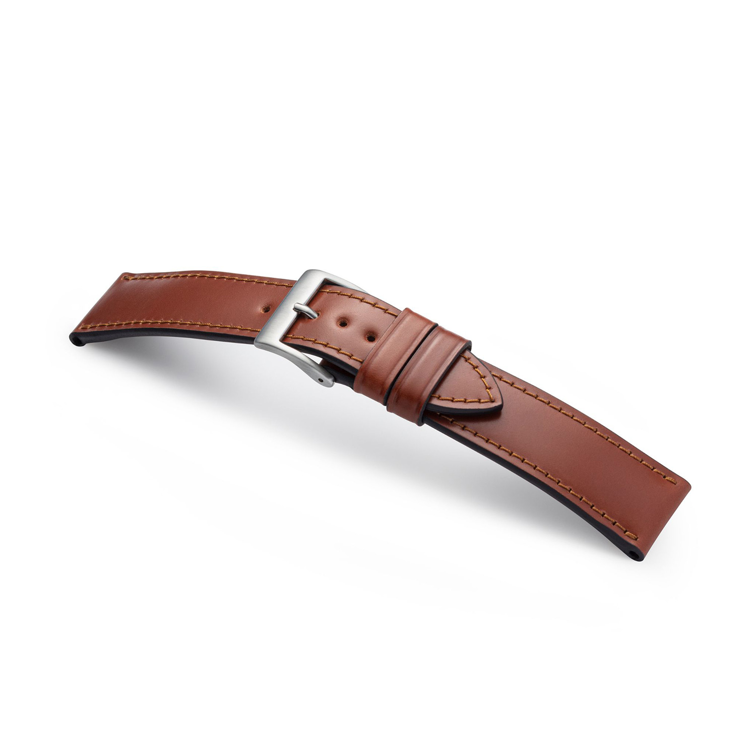 Manufakturwerk leather strap Winterhude cognac 22/20