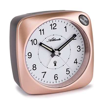 Atlanta 1794/18 Radio controlled alarm clock rosegold