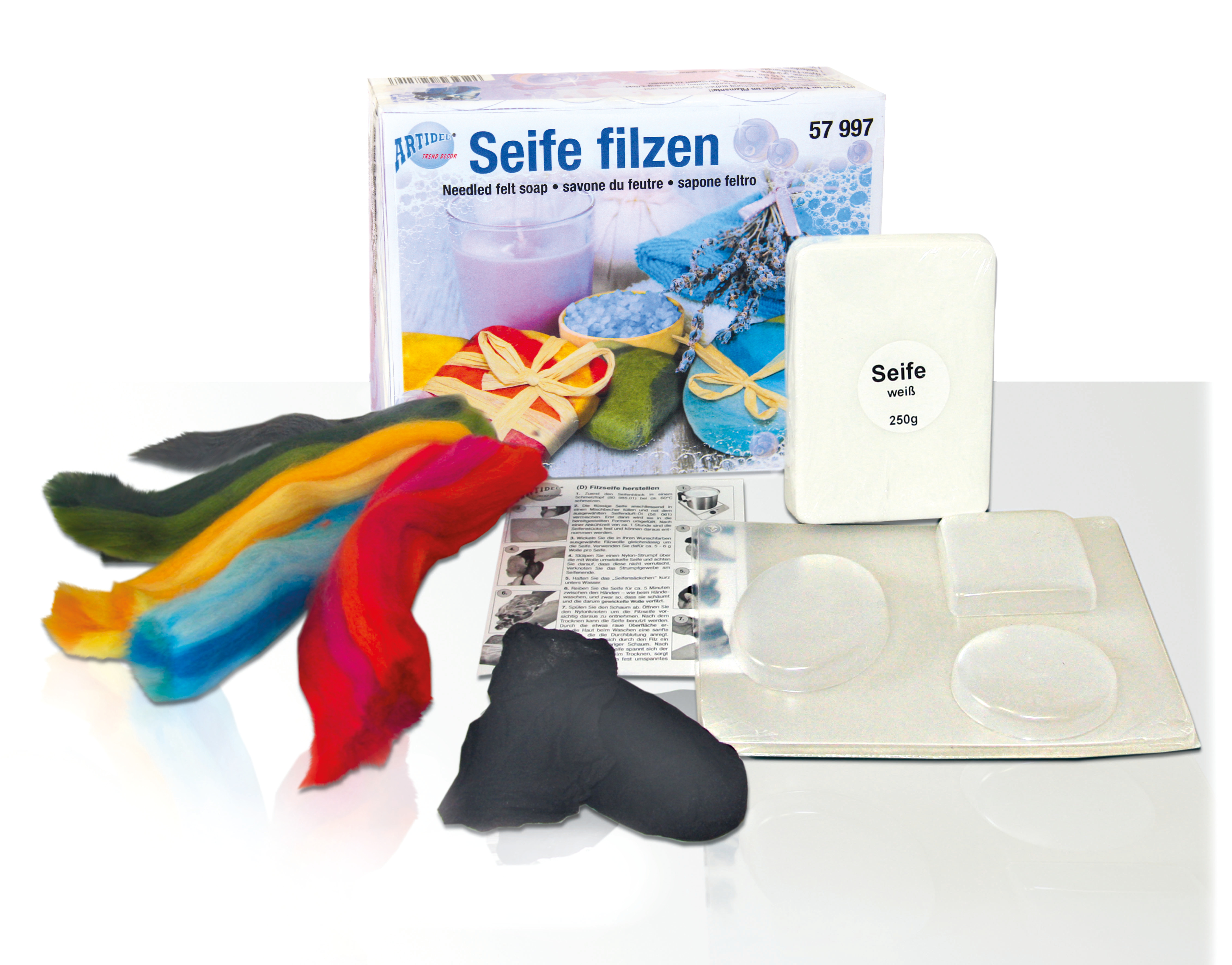 Seife filzen Starter-Set