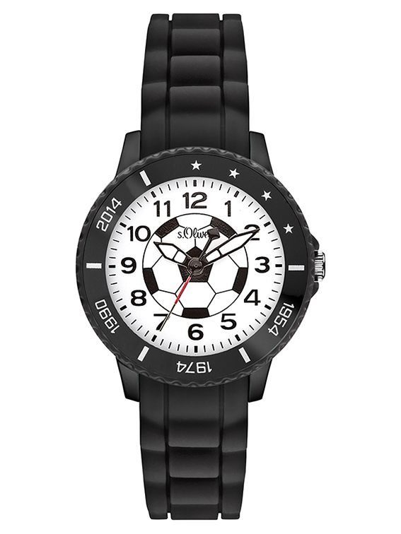 s.Oliver Silicone strap black SO-3525-PQ