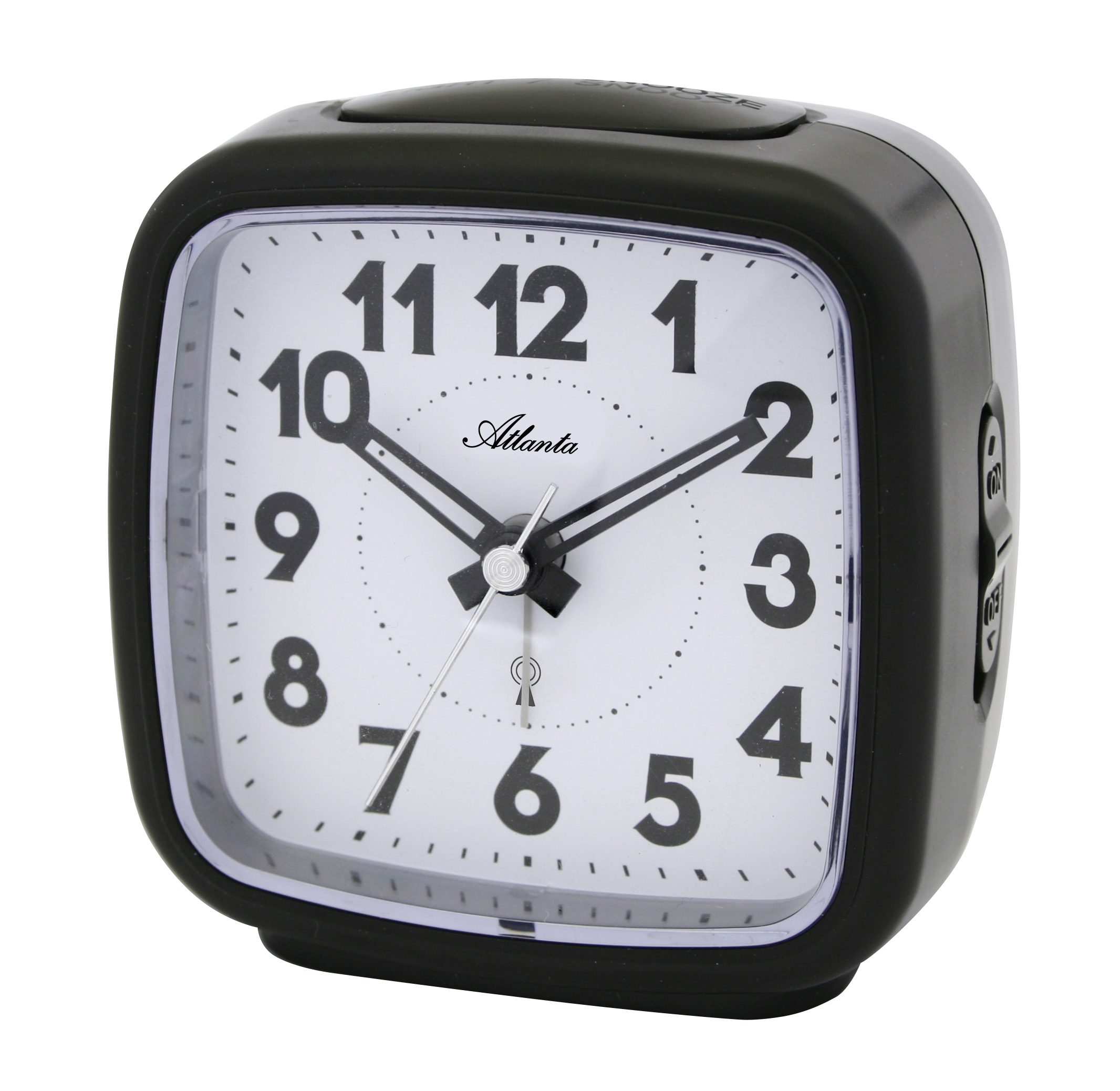 Atlanta 1837/7 radio controlled alarm clock black