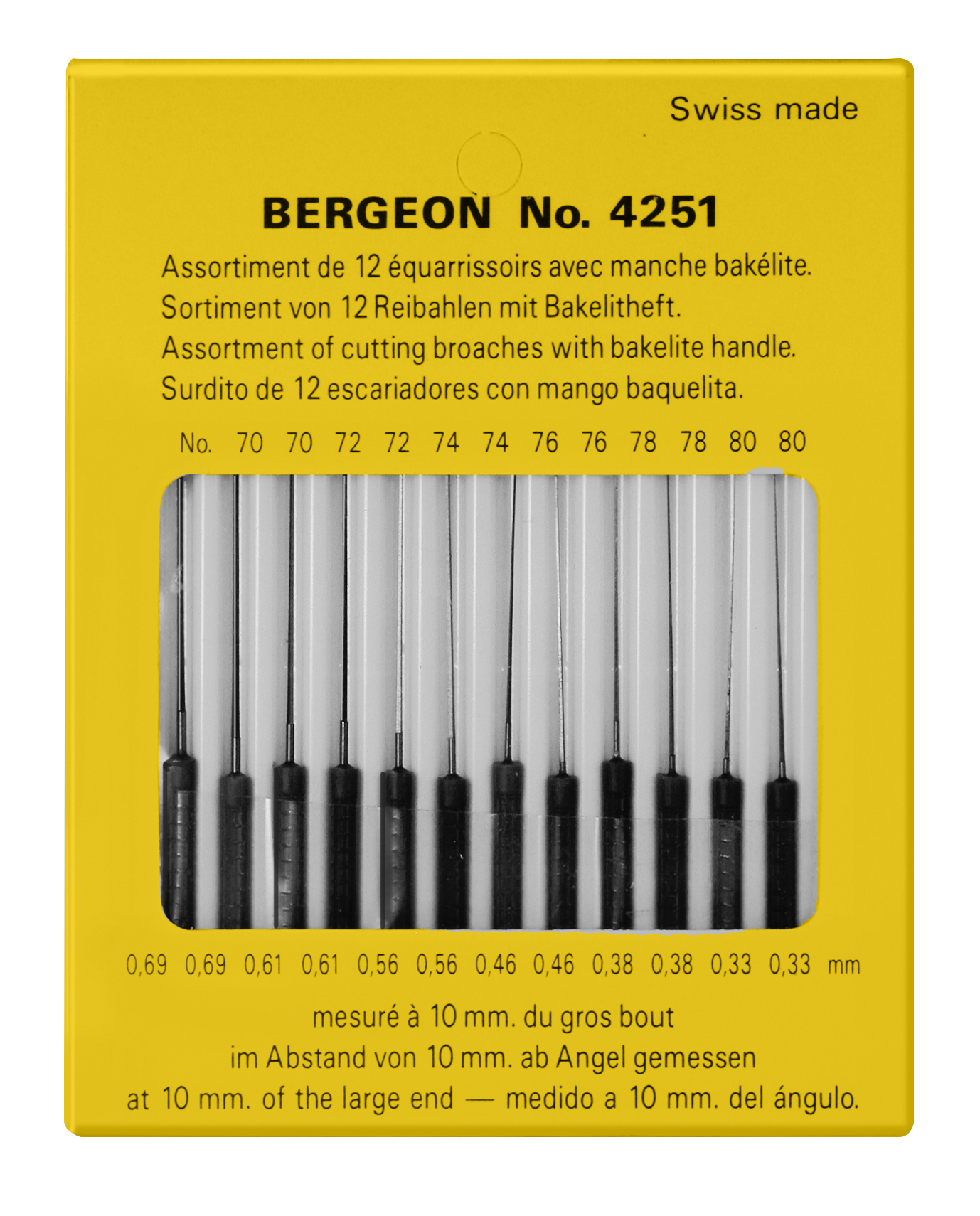 Zapfenreibahlen-Sortiment