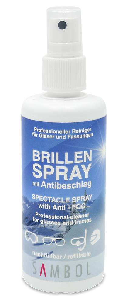 Brillenspray mit Anti-Beschlag-Formel, 100ml