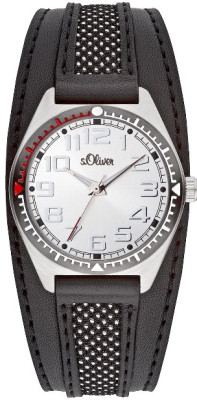 s.Oliver bracelet-montre noir SO-2118-LQ