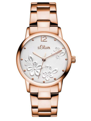s.Oliver Stainless steel rosegold SO-3138-MQ