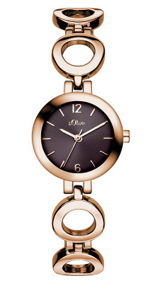 s.Oliver Stainless steel rosegold SO-3072-MQ