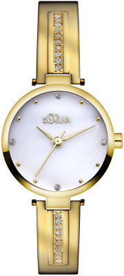 s.Oliver bracelet-montre IP doré SO-2766-MQ