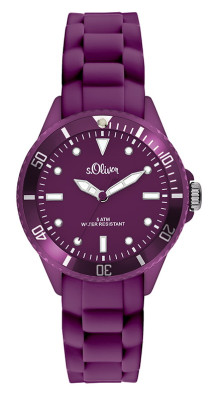 s.Oliver Silicone strap berry SO-2572-PQ