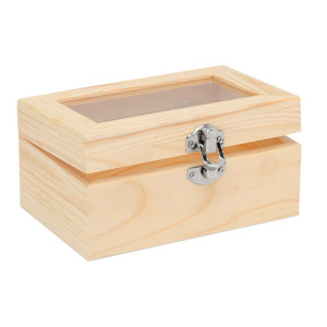 Wooden Box With Acrylic Glass