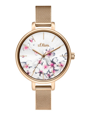 s.Oliver SO-3784-MQ bracelet acier rosé